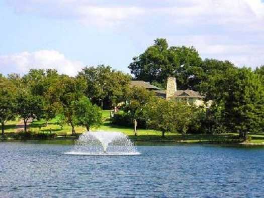 View over the water from Country Place Golf Course